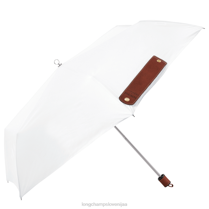 NR0N963 dodatki bela moški Longchamp X D'heygere dežnik