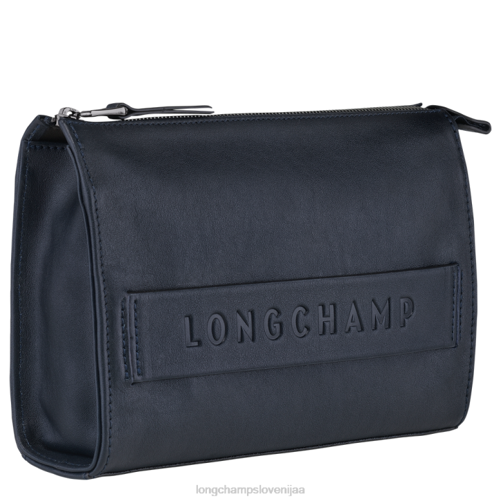 NR0N13 usnjeni izdelki polnočno modra moški Longchamp 3d torbica