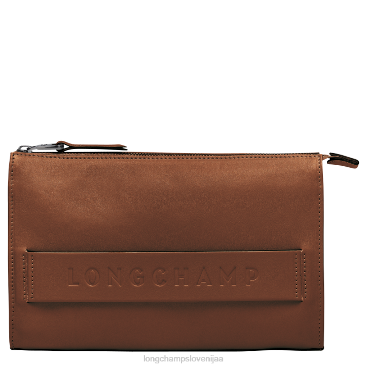 NR0N723 usnjeni izdelki konjak moški Longchamp 3d torbica