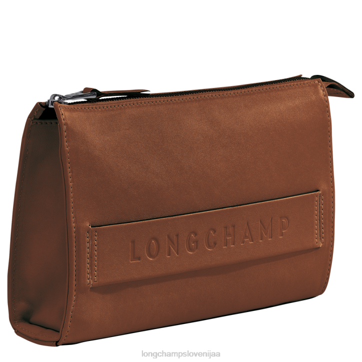NR0N723 usnjeni izdelki konjak moški Longchamp 3d torbica