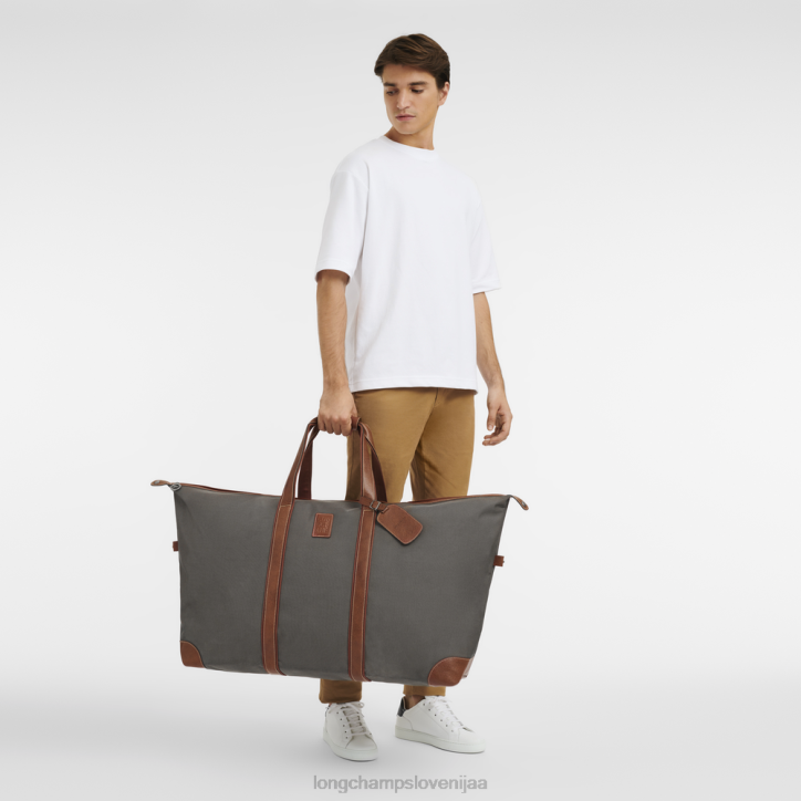 NR0N766 vrečke rjav moški Longchamp potovalna torba boxford