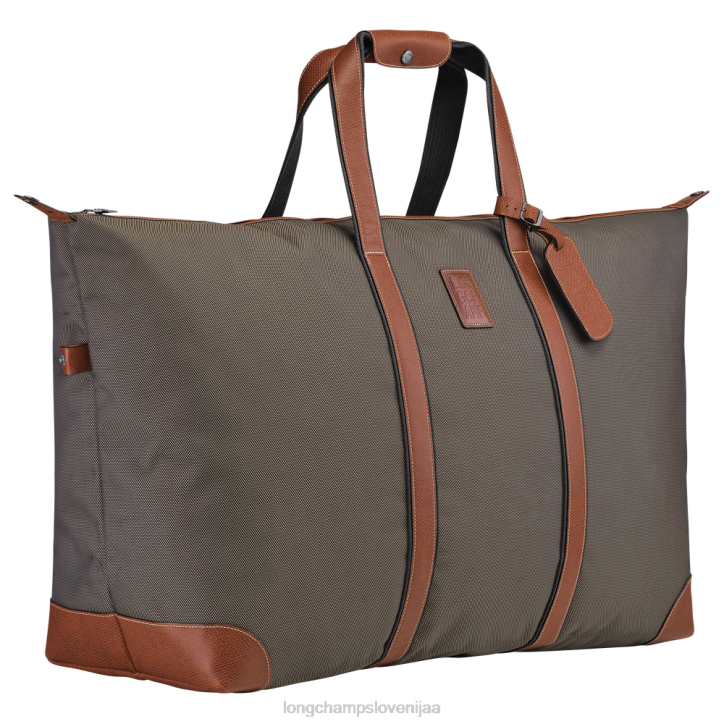 NR0N766 vrečke rjav moški Longchamp potovalna torba boxford