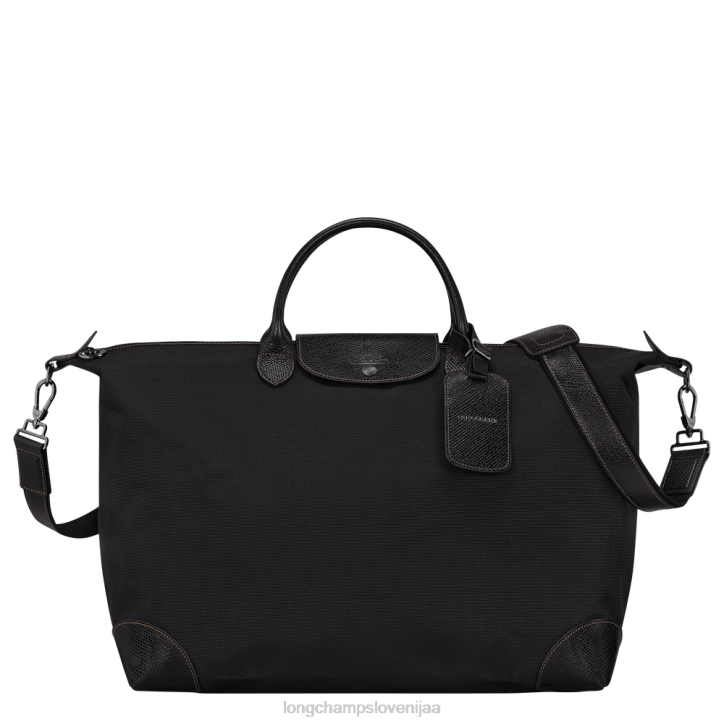 NR0N768 vrečke Črna moški Longchamp potovalna torba boxford