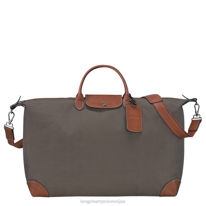 NR0N772 vrečke rjav moški Longchamp potovalna torba boxford