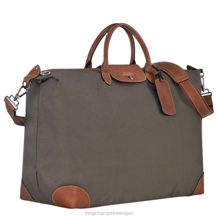 NR0N772 vrečke rjav moški Longchamp potovalna torba boxford