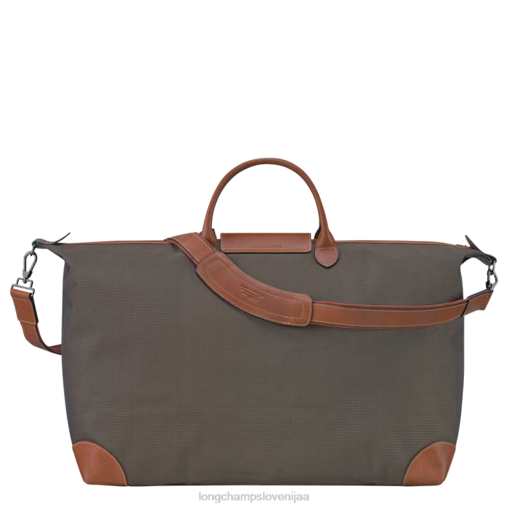 NR0N772 vrečke rjav moški Longchamp potovalna torba boxford