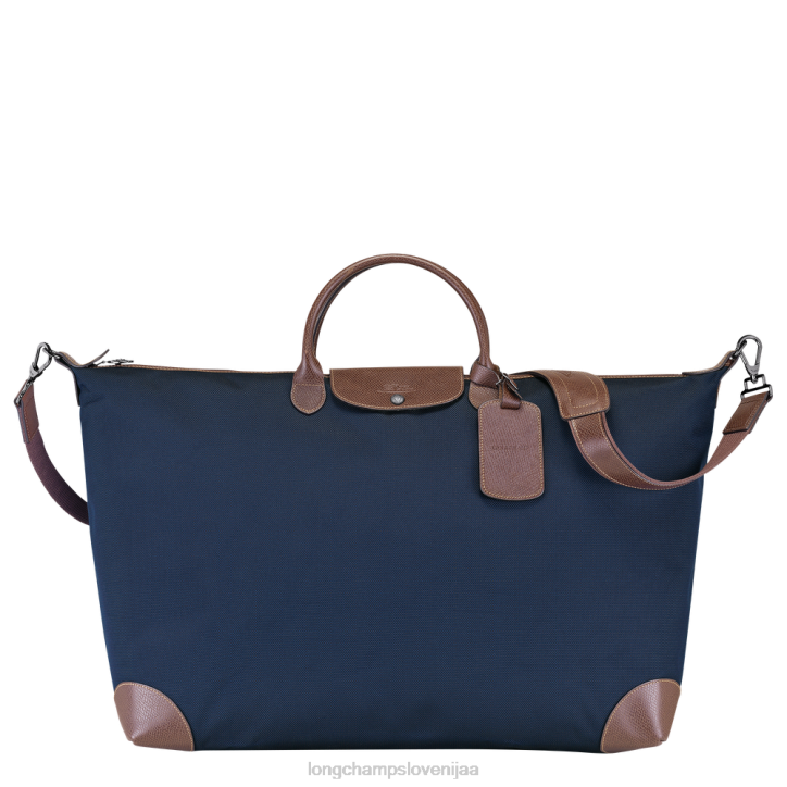 NR0N773 vrečke modra moški Longchamp potovalna torba boxford