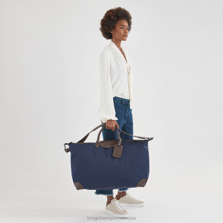 NR0N773 vrečke modra moški Longchamp potovalna torba boxford