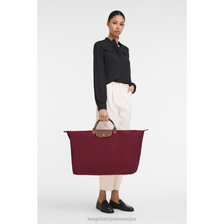 NR0N814 vrečke rdeča moški Longchamp originalna potovalna torba le pliage