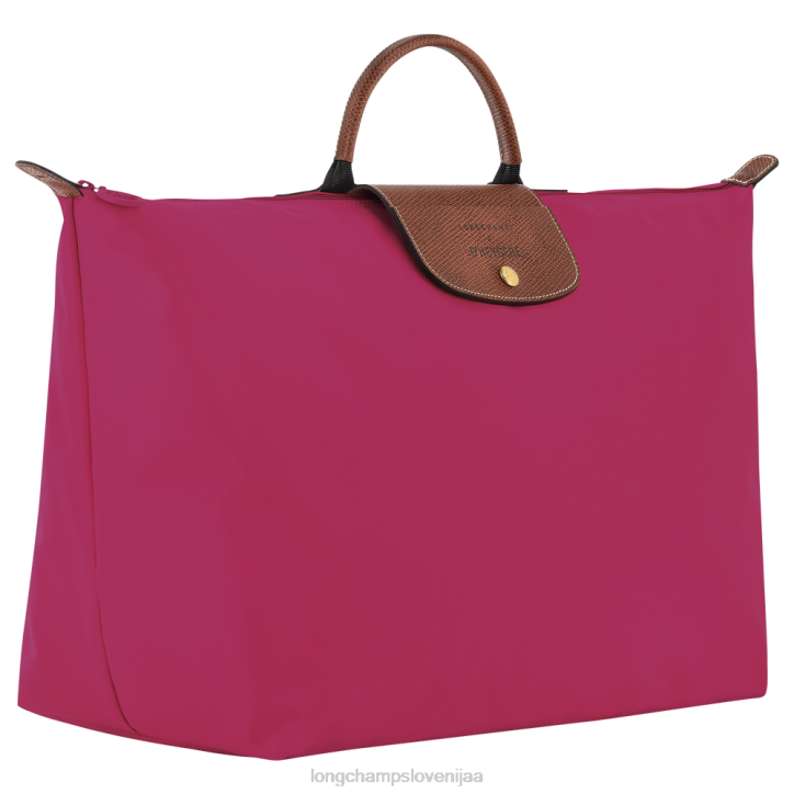 NR0N834 vrečke roza moški Longchamp X D'heygere potovalna torba / nahrbtnik