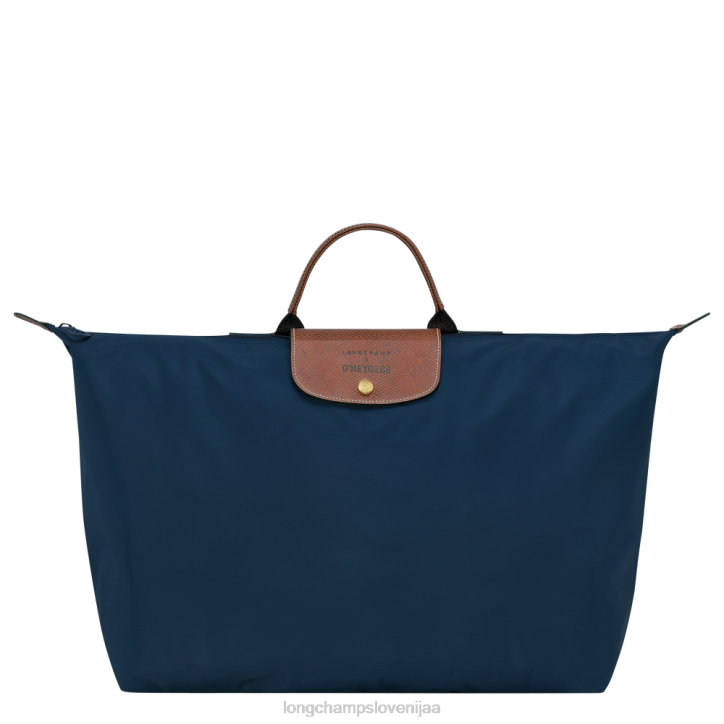 NR0N835 vrečke mornarica moški Longchamp X D'heygere potovalna torba / nahrbtnik
