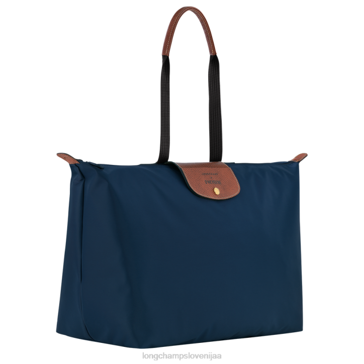 NR0N835 vrečke mornarica moški Longchamp X D'heygere potovalna torba / nahrbtnik