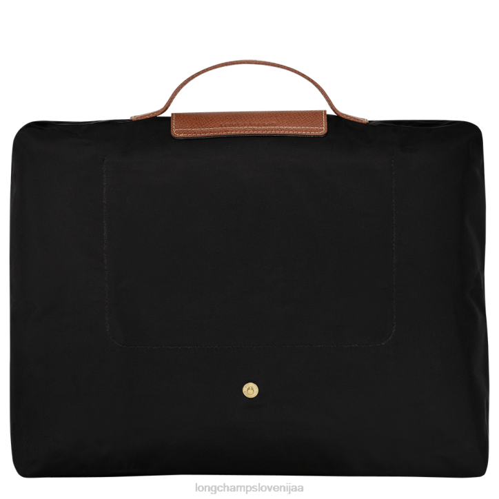 NR0N485 vrečke Črna moški Longchamp originalna aktovka le pliage