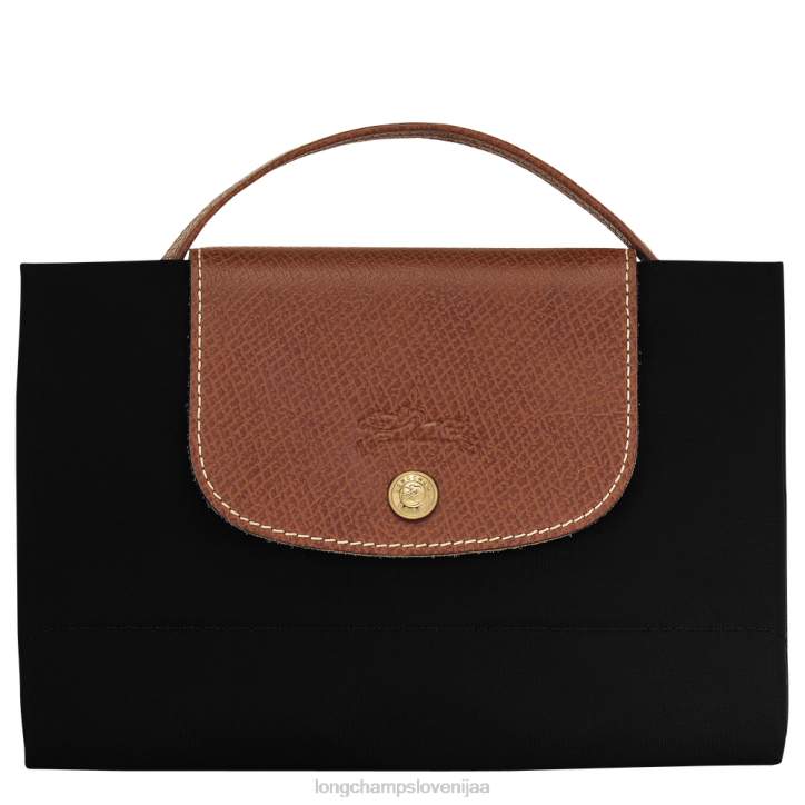 NR0N485 vrečke Črna moški Longchamp originalna aktovka le pliage