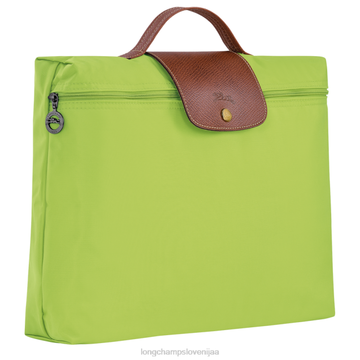 NR0N486 vrečke zelena luč moški Longchamp originalna aktovka le pliage