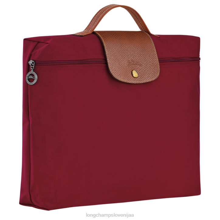NR0N487 vrečke rdeča moški Longchamp originalna aktovka le pliage
