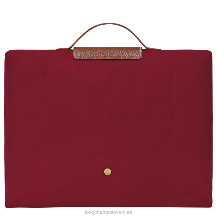 NR0N487 vrečke rdeča moški Longchamp originalna aktovka le pliage
