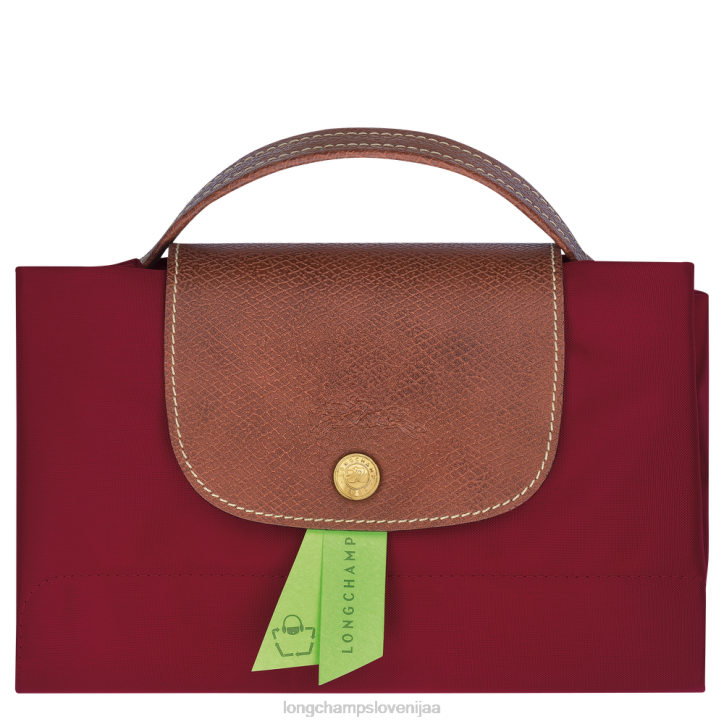 NR0N487 vrečke rdeča moški Longchamp originalna aktovka le pliage