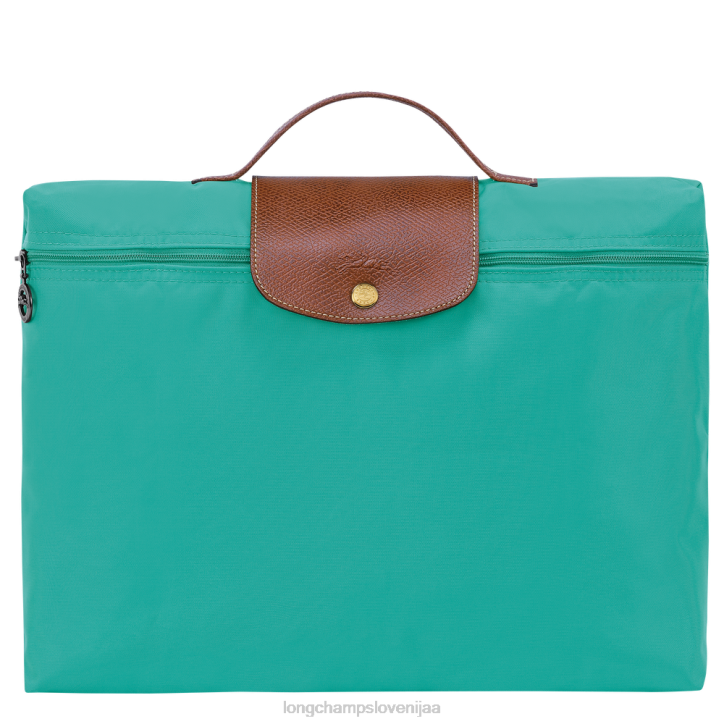 NR0N489 vrečke turkizna moški Longchamp originalna aktovka le pliage