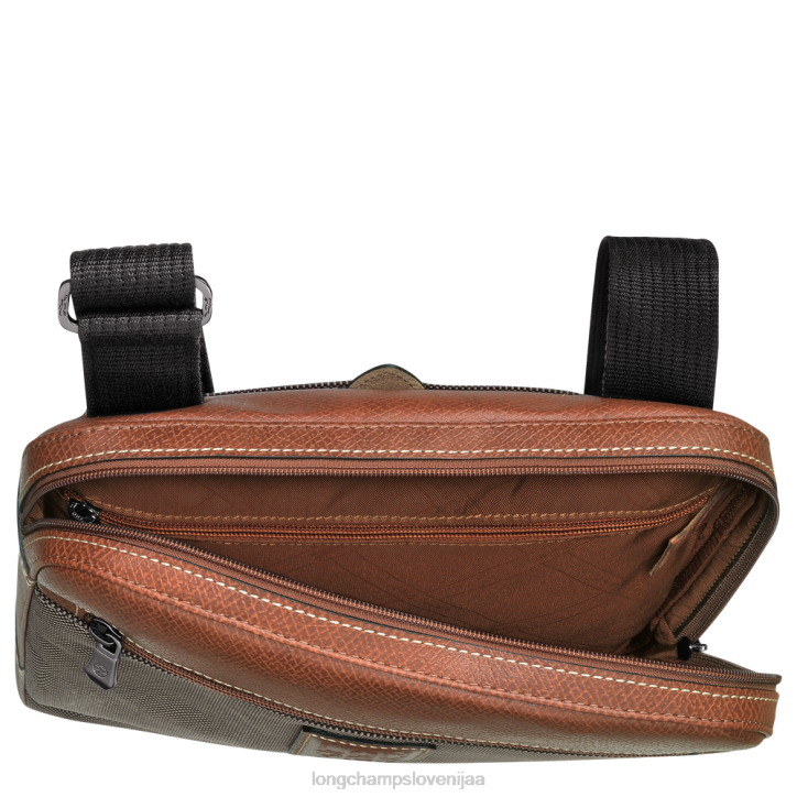 NR0N1110 vrečke rjav moški Longchamp boxford torba za čez ramo