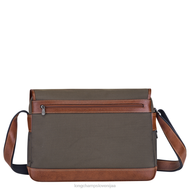 NR0N1113 vrečke rjav moški Longchamp boxford torba za čez ramo