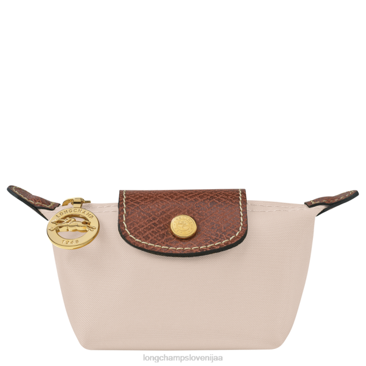 NR0N504 usnjeni izdelki papir ženske Longchamp le pliage original denarnica za kovance