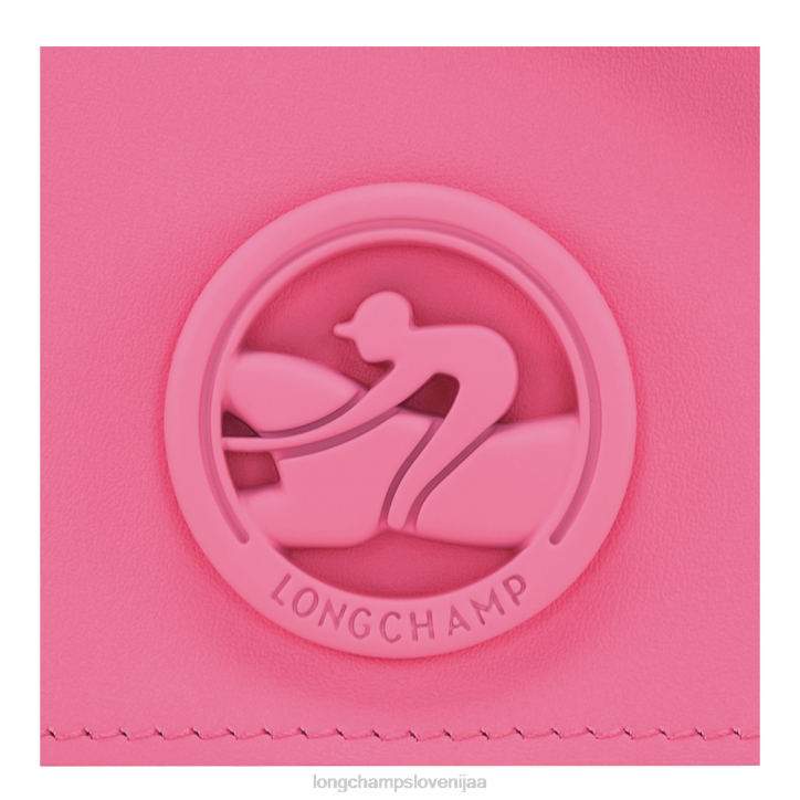 NR0N515 usnjeni izdelki sladkarije ženske Longchamp box-trot denarnica za kovance z usnjeno čipko