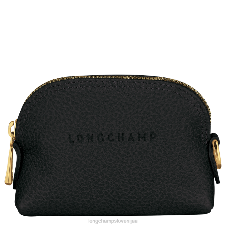 NR0N524 usnjeni izdelki Črna ženske Longchamp denarnica za kovance le foulonne - Kliknite sliko za zapiranje