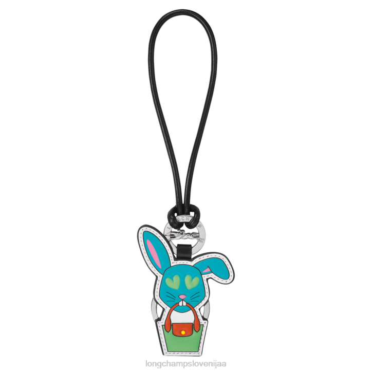 NR0N757 usnjeni izdelki zelena ženske Longchamp lapin obeski za ključe