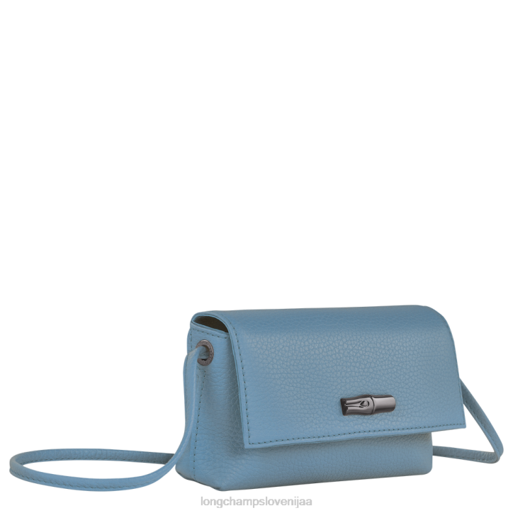 NR0N12 usnjeni izdelki skrilavec ženske Longchamp Roseau Essential sklopka