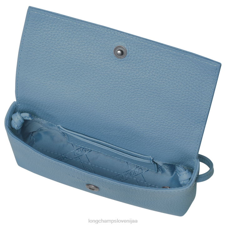NR0N12 usnjeni izdelki skrilavec ženske Longchamp Roseau Essential sklopka