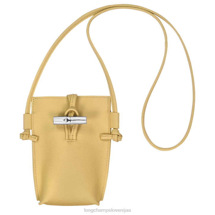 NR0N685 usnjeni izdelki koruza ženske Longchamp roseau etui za telefon s čipko - Kliknite sliko za zapiranje