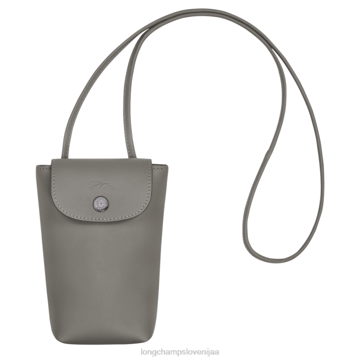 NR0N721 usnjeni izdelki grlica ženske Longchamp etui za telefon le pliage xtra z usnjeno čipko