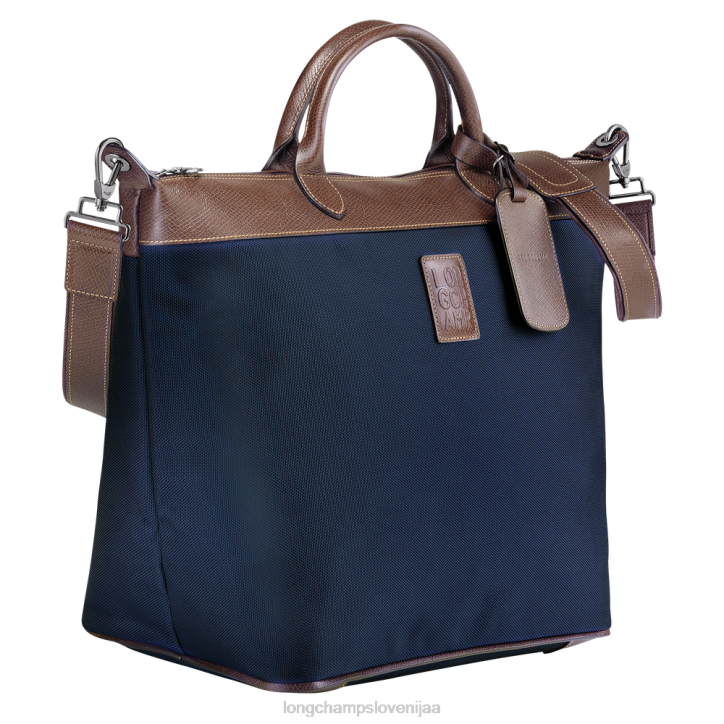 NR0N764 vrečke modra ženske Longchamp potovalna torba boxford