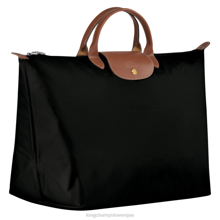 NR0N805 vrečke Črna ženske Longchamp originalna potovalna torba le pliage