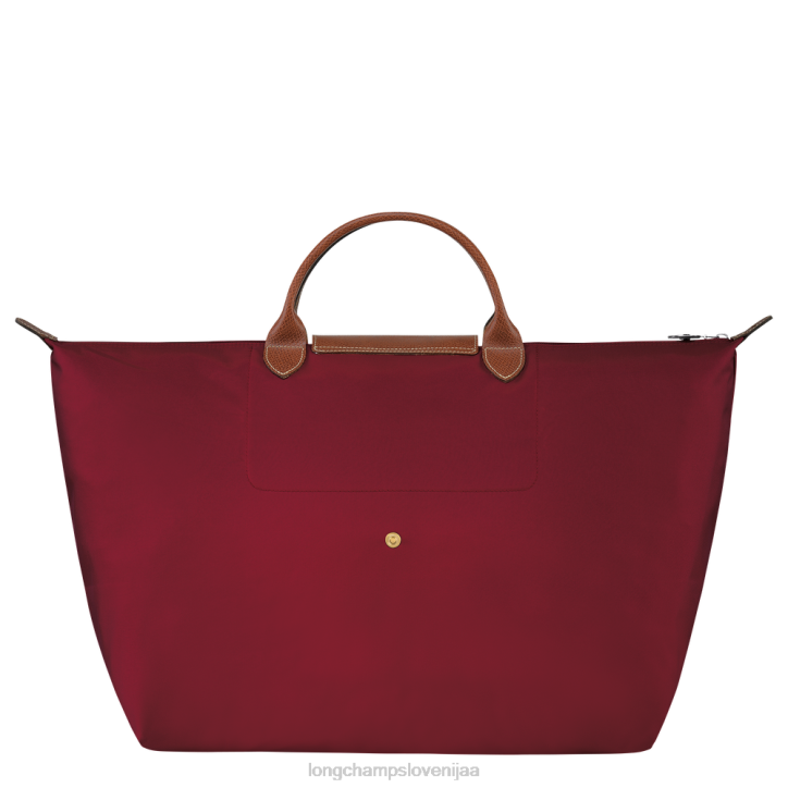 NR0N807 vrečke rdeča ženske Longchamp originalna potovalna torba le pliage