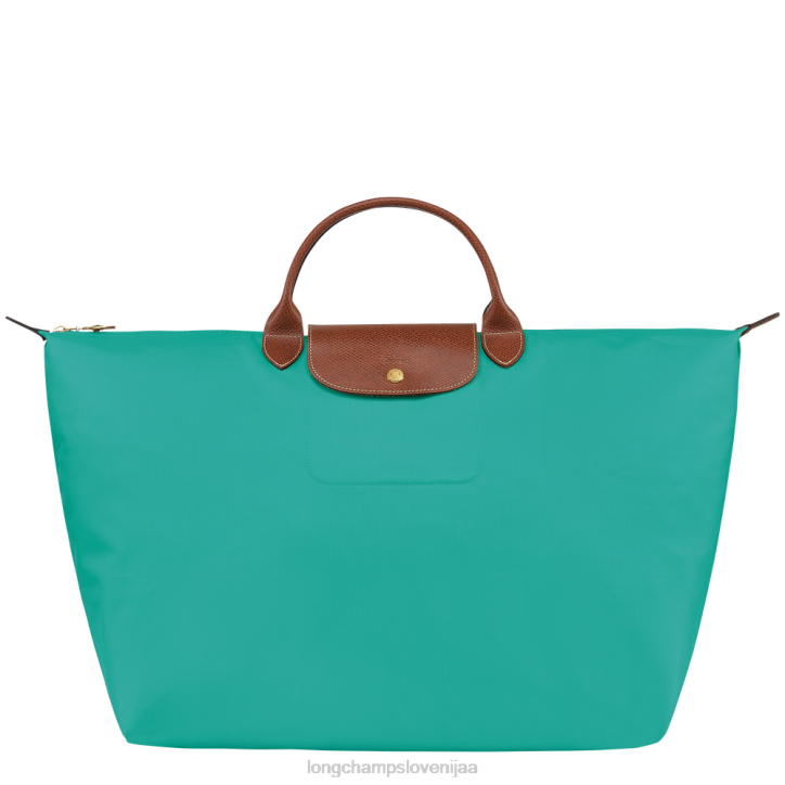 NR0N809 vrečke turkizna ženske Longchamp originalna potovalna torba le pliage
