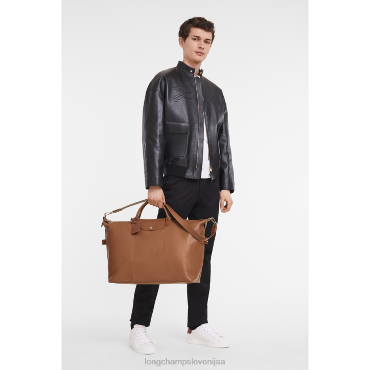 NR0N829 vrečke karamela ženske Longchamp le foulonne potovalna torba