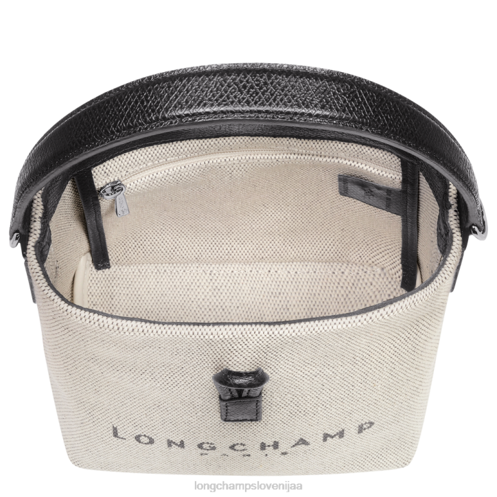 NR0N117 vrečke ekru ženske Longchamp roseau bucket bag