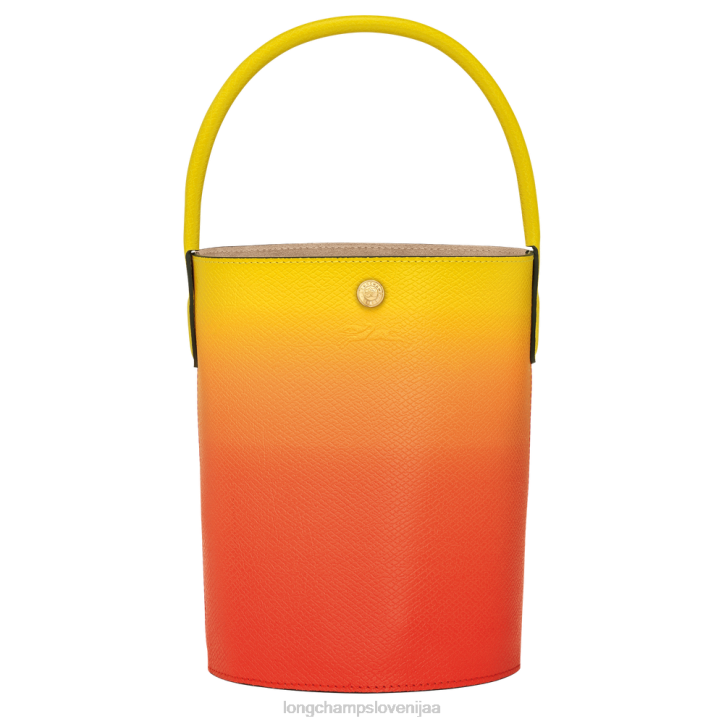 NR0N133 vrečke rumena/oranžna ženske Longchamp epure bucket bag