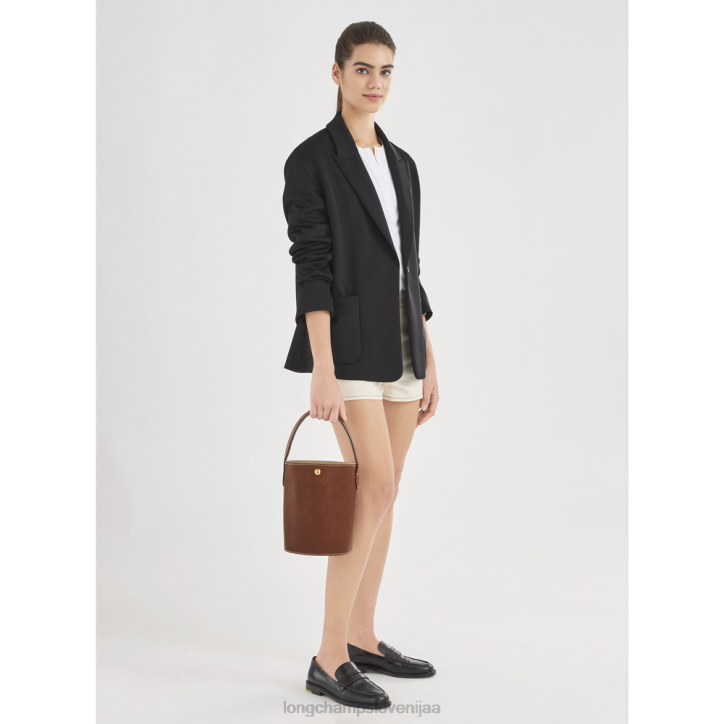 NR0N135 vrečke rjav ženske Longchamp epure bucket bag