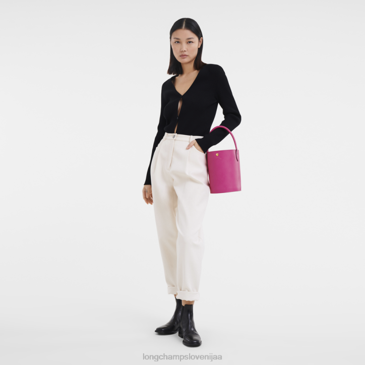 NR0N137 vrečke fuksija ženske Longchamp epure bucket bag