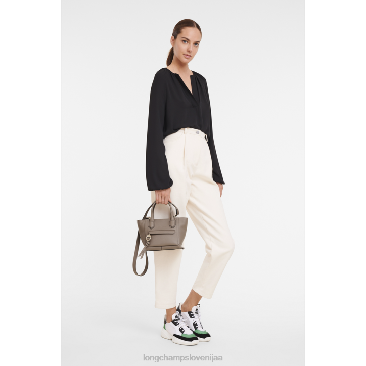NR0N164 vrečke taupe ženske Longchamp nabiralnik torbica