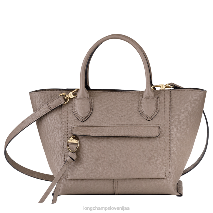 NR0N168 vrečke taupe ženske Longchamp nabiralnik torbica