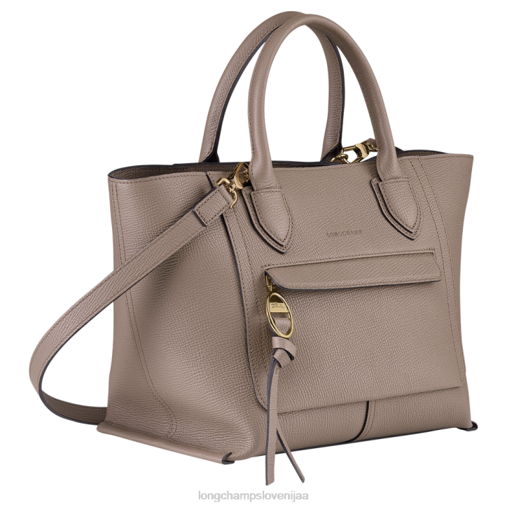 NR0N168 vrečke taupe ženske Longchamp nabiralnik torbica