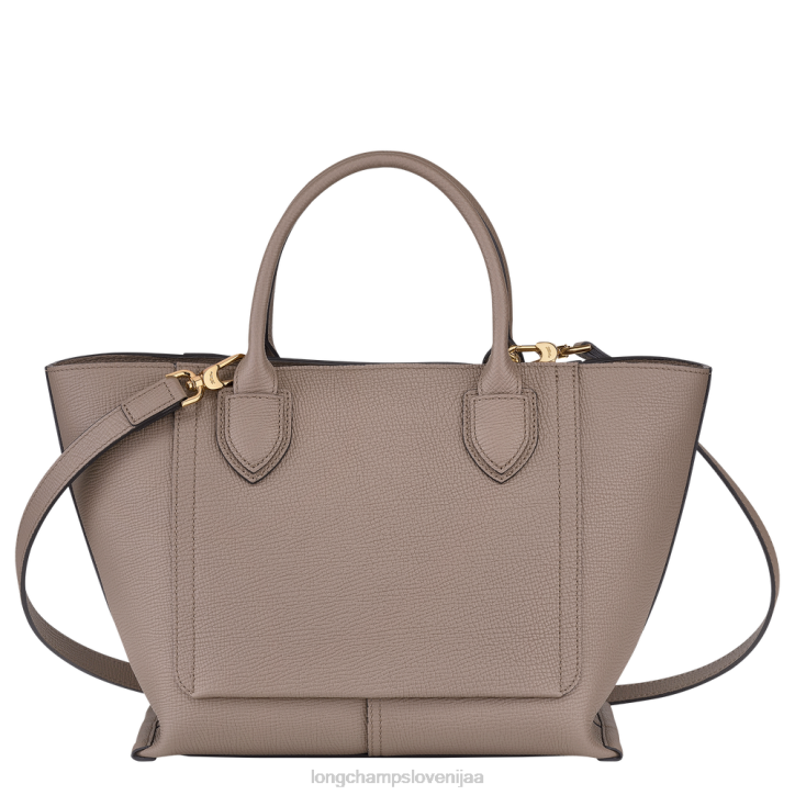 NR0N168 vrečke taupe ženske Longchamp nabiralnik torbica