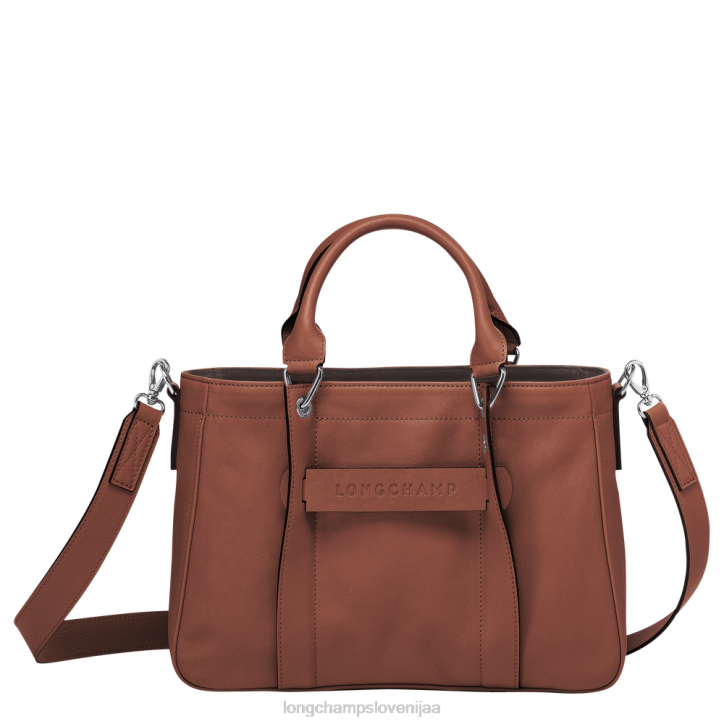 NR0N180 vrečke konjak ženske Longchamp 3d torbica