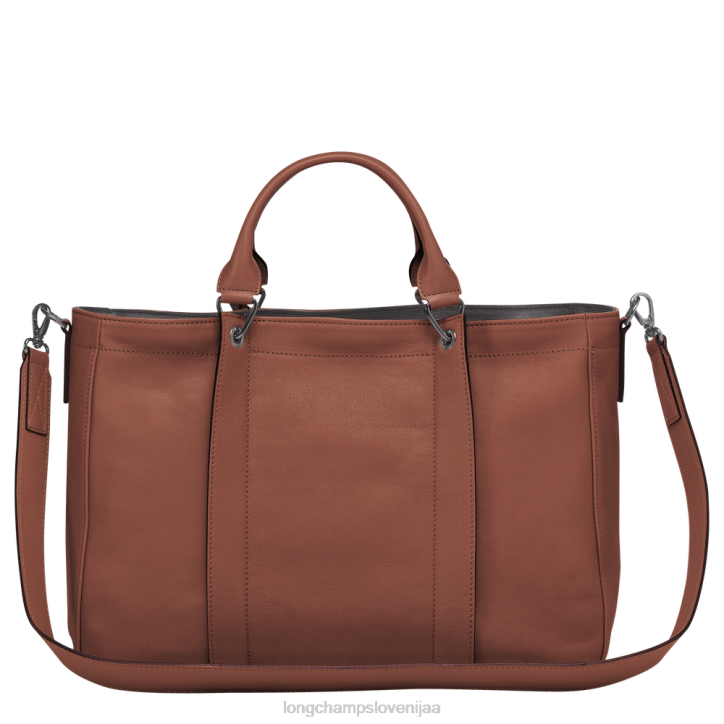 NR0N185 vrečke konjak ženske Longchamp 3d torbica
