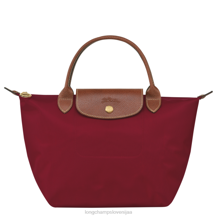 NR0N199 vrečke rdeča ženske Longchamp originalna torbica le pliage