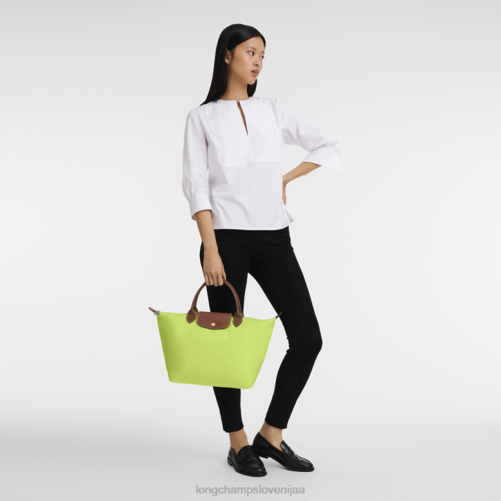 NR0N205 vrečke zelena luč ženske Longchamp originalna torbica le pliage